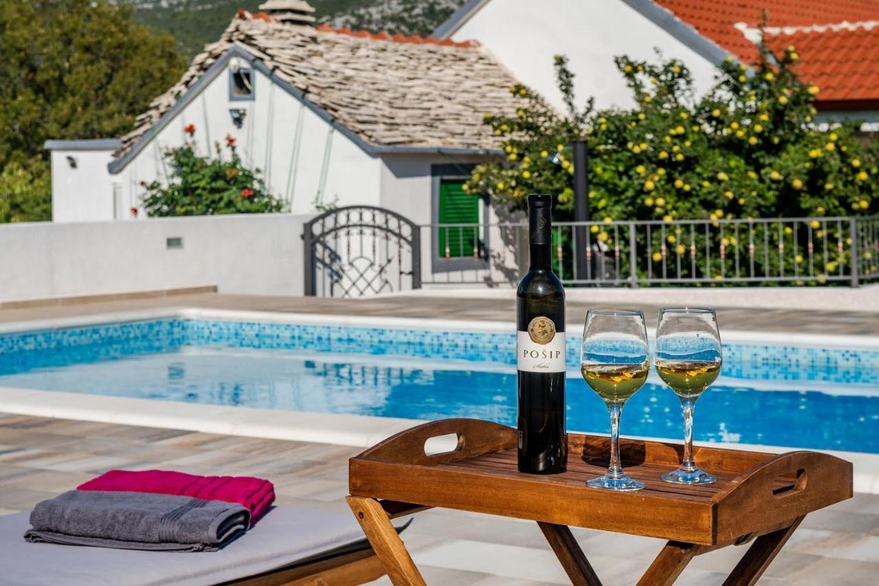 House Camellia With Fenced Pool And Playground Villa Blizna Donja Luaran gambar