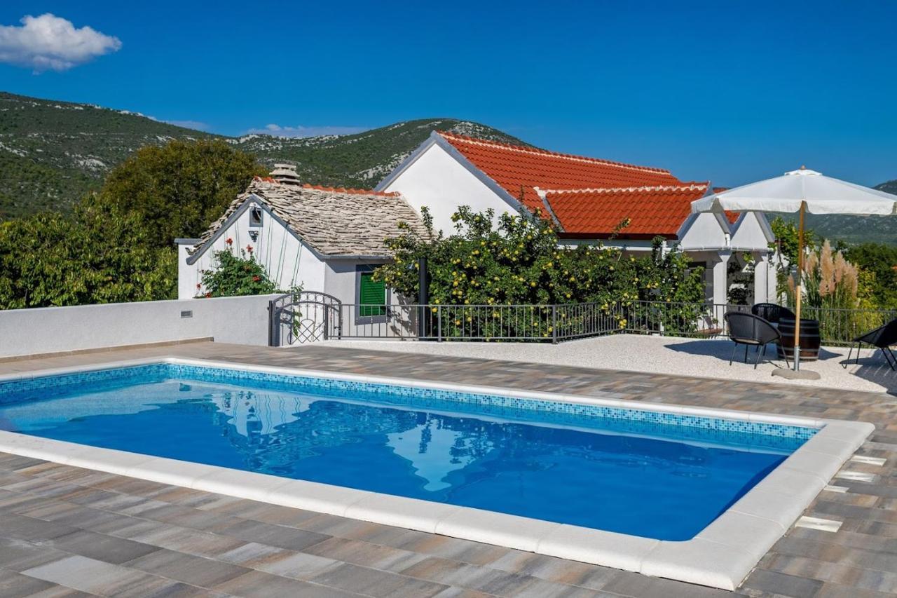 House Camellia With Fenced Pool And Playground Villa Blizna Donja Luaran gambar